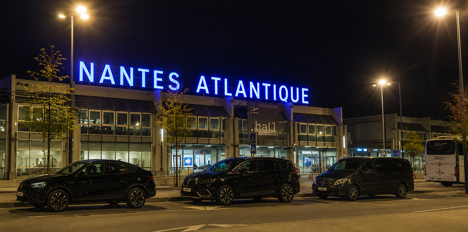 Transfert avec chauffeur privé vers l’aéroport Nantes Atlantique