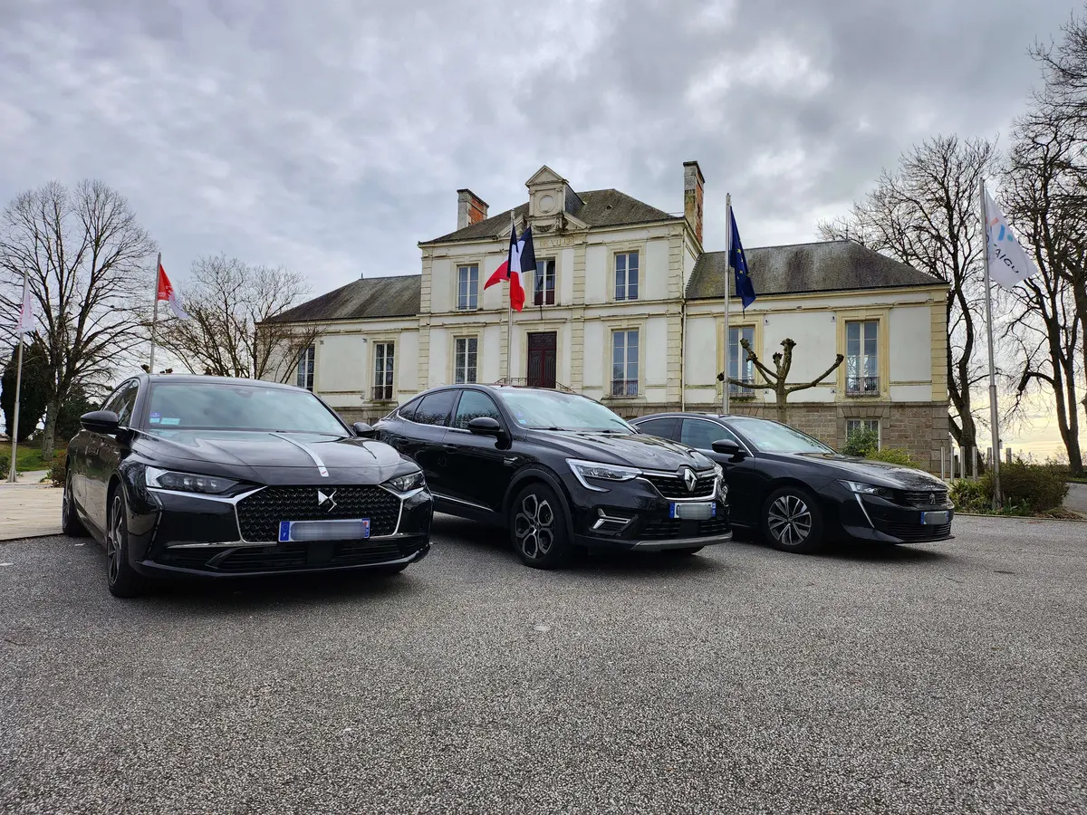 Flotte de berlines et véhicules TOTO VTC